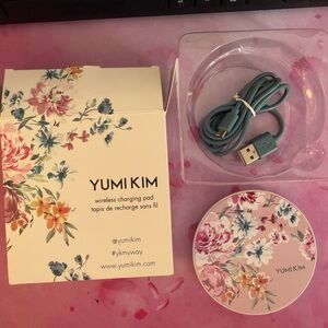 Yumi Kim Floral Wireless Charger with USB Cable